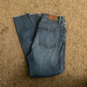 Madewell Hi Rise Skinny Crop Jeans 28